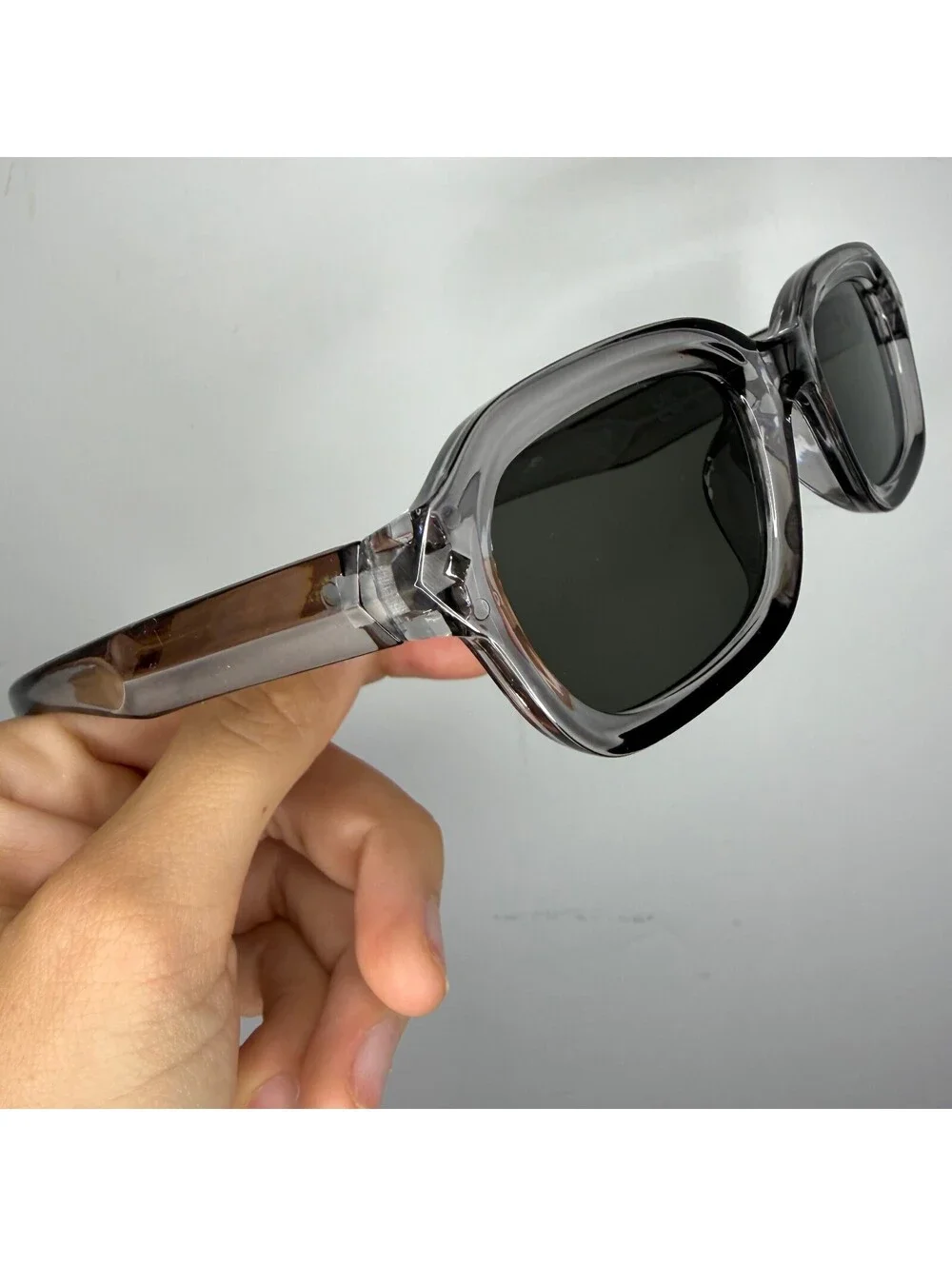 Gray Translucent Sunglasses A-30